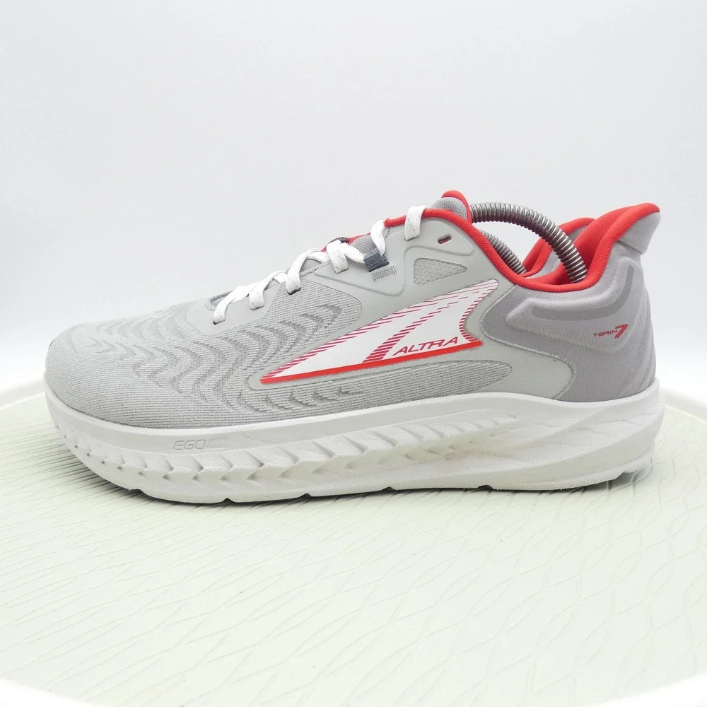 Altra Torin 7 Mens Running Shoes Gray Red AL0A82C4264 Size 10